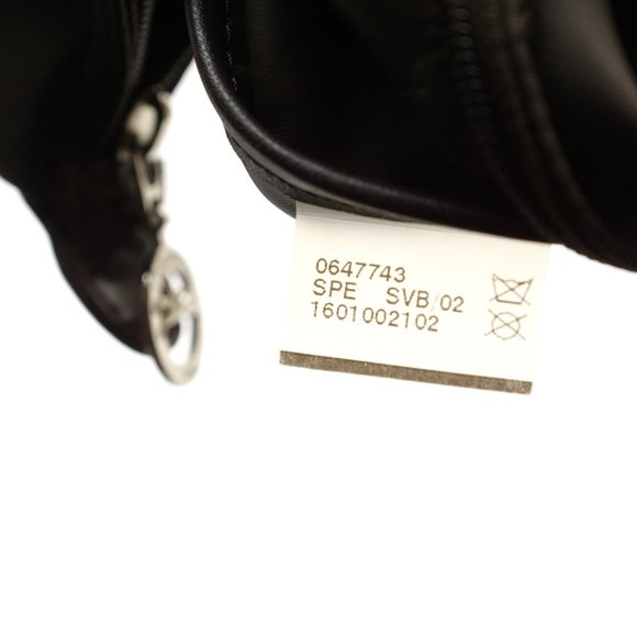 Auth Long Champ Hand Bag Brown Nylon #7064L44 - Picture 9 of 12